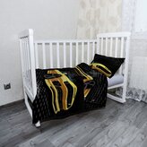 Dětské povlečení do postýlky Chevrolet Camaro Puntíky: 130x90 / 40x60