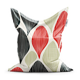 Sedací vak Hravé šedesátky: 200x140 cm