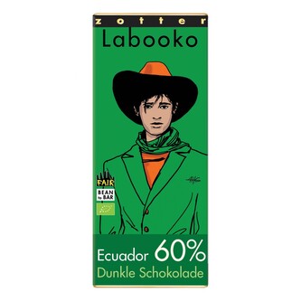 Bio hořká čokoláda Zotter Ekvádor 60 %