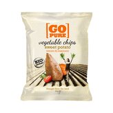 Chipsy batátové s rozmarýnem 40 g BIO   GO PURE