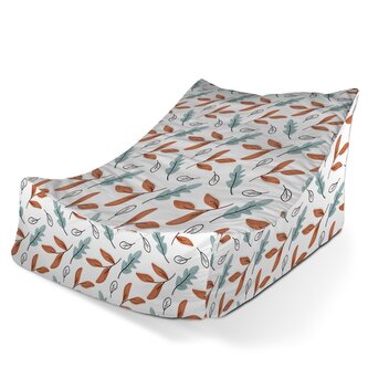Sedací vak Lounge Lesní mozaika: 120 x 100 x 80 cm