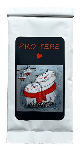 Horká čokoláda - medvědi šála červená – 25g