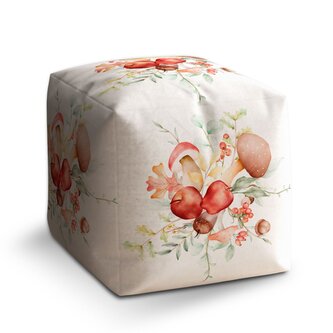 Taburet Cube Dary lesa: 40x40x40 cm