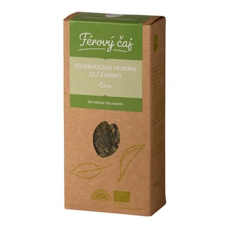 Fairobchod Bio zelený čaj Genmaicha Hunan sypaný, 70 g