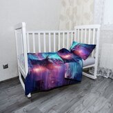 Dětské povlečení do postýlky Magická plachetnice pod měsícem: 120x90 / 40x60