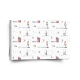 Obraz Zimní radovánky: 120x80 cm