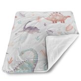 Deka pro miminko Malovaní dinosauři: 80x100 cm