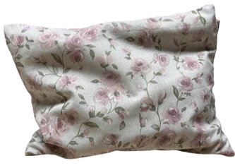 Špaldový polštářek RŮŽE – 35x45 mateřídouška a šalvěj