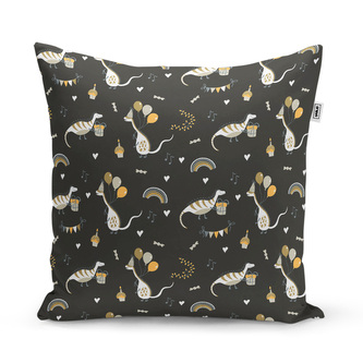 Polštář Dinosauří párty: 60x60 cm