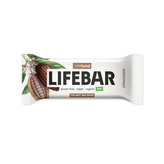 Tyčinka Lifebar čokoládová RAW 40 g BIO   LIFEFOOD   (S)