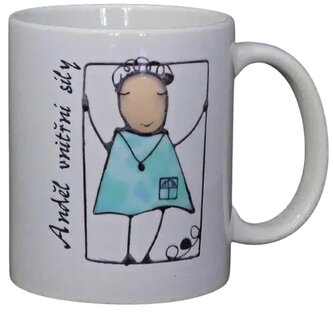 Hrnek - anděl vnitřní síly Hrnek - anděl vnitřní síly