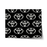 Plakát Toyota Pattern: 60x40 cm