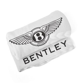 Deka Bentley na bílé: 150x120 cm Deka Bentley na bílé: 150x120 cm