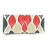 Obraz Hravé šedesátky: 110x50 cm