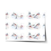 Plakát Zimní pohoda: 60x40 cm