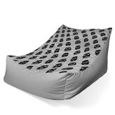 Sedací vak Lounge Star Wars Stormtrooper Pattern šikmý: 120 x 100 x 80 cm