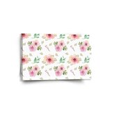 Obraz Růžové květy: 60x40 cm