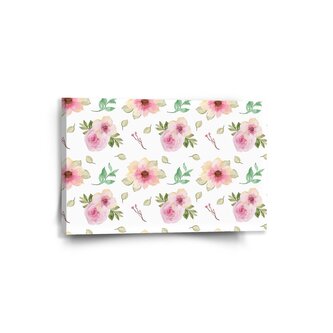Obraz Růžové květy: 60x40 cm