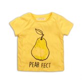 Tričko dívčí s krátkým rukávem, Minoti, 2KTEE15, žlutá - 152/158