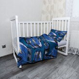 Dětské povlečení do postýlky Mustang Pattern: 120x90 / 40x60