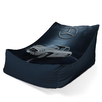 Dětský sedací vak Lounge Mercedes-Benz 300 SL V lese: 80 x 95 x 50 cm