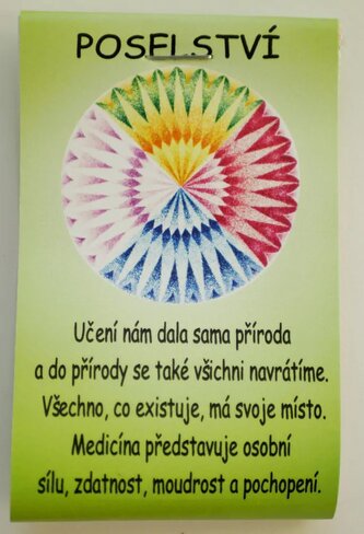 Čajíček - poselství