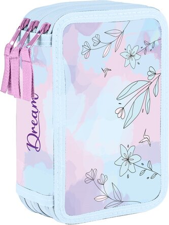 OXYBAG Školní penál třípatrový Kolibřík