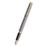 Waterman Hémisphére The Understated Edit Stone Grey GT plnicí pero, výběr hrotu M