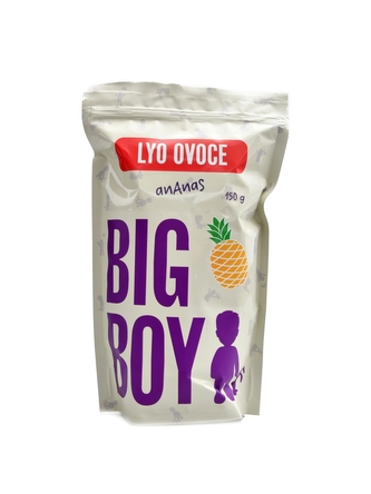 BigBoy - Ananas plátky lyofilizované 150 g EKO