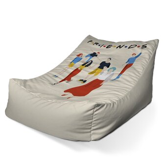 Sedací vak Lounge Seriál přátelé FRIENDS Postavy: 120 x 100 x 80 cm
