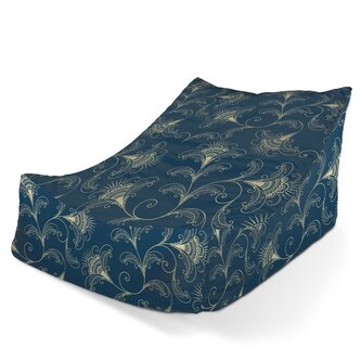 Dětský sedací vak Lounge Vintage ornamenty: 80 x 95 x 50 cm