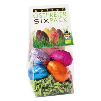 Zotter Bio velikonoční čokoládová vajíčka Zotter, 87 g
