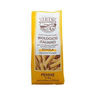 Těstoviny penne semolina 500 g BIO   IRIS