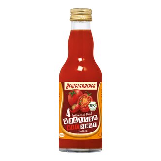 Šťáva rajčatová s chilli Quattro shot 200 ml BIO   BEUTELSBACHER