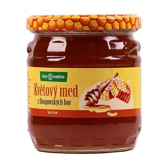 Med květový z Doupovských hor 500 g BIO   BIO NEBIO