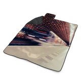 Plážová deka Metro v barevné stanici: 200x140 cm