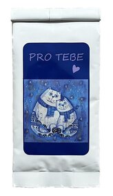 Horká čokoláda - medvědi šála modrá – 50g