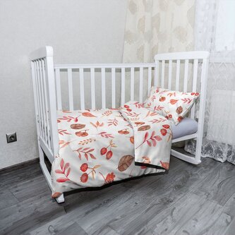 Dětské povlečení do postýlky Podzimní harmonie: 130x90 / 40x60