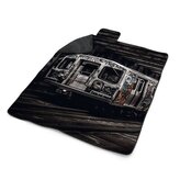 Plážová deka Městské metro s graffiti: 200x140 cm