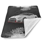 Deka pro miminko Nissan GTR 35 Černý: 80x100 cm