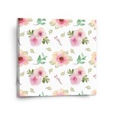 Obraz Růžové květy: 110x110 cm