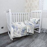 Dětské povlečení do postýlky Bezstarostný den: 120x90 / 40x60