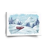 Obraz Pohádková zima: 120x80 cm