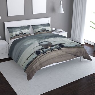 Povlečení Letadlo na ranveji: 140x200 / 90x70 Povlečení Letadlo na ranveji: 140x200 / 90x70