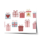 Plakát Růžové dárečky: 60x40 cm