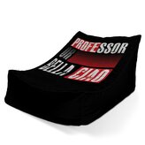 Dětský sedací vak Lounge La Casa de Papel Professor or Bella Ciao motiv 3: 80 x 95 x 50 cm