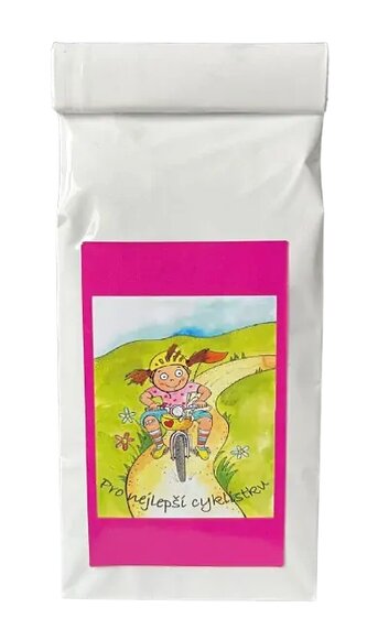 Čaj - pro nejlepší cyklistku  – volný výběr