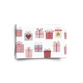 Obraz Růžové dárečky: 60x40 cm