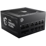 MSI zdroj MAG A850GL PCIE5 850W ATX3.0 akt. PFC 7 let celk. záruka 120mm fan modulární kabeláž 80PLUS Gold