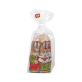 Zajíček velikonoční z mléčné čokolády 5 x 12,5 g BIO   ROSENGARTEN